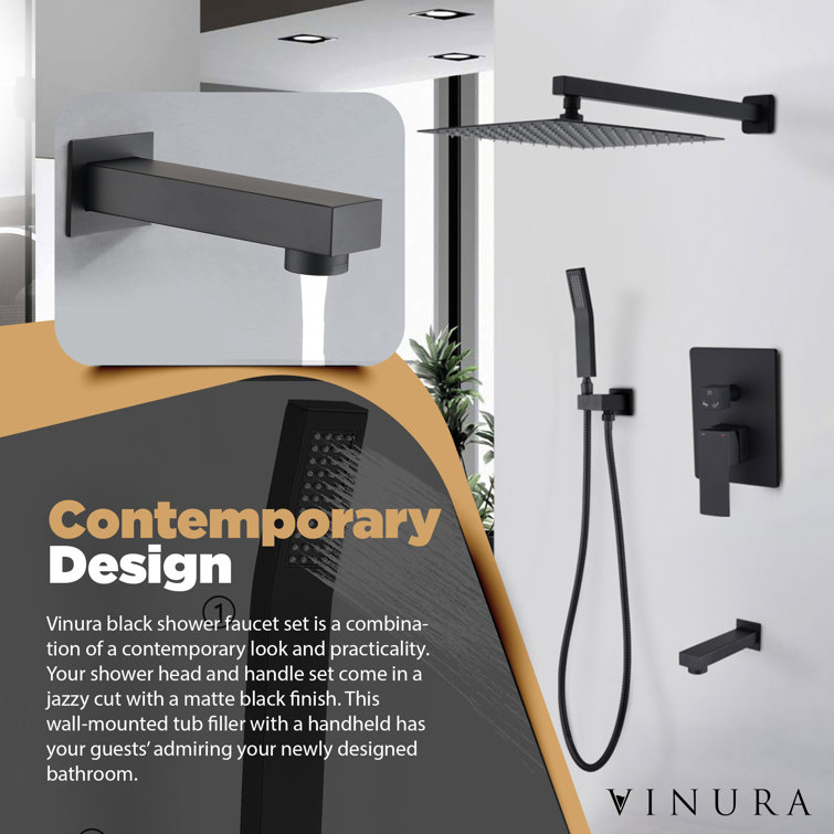 Vinura Complete Shower System Wayfair
